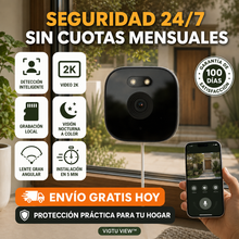 Vigtu View 2K: seguridad para ventana sin cuotas mensuales, envío gratis y garantía de 100 días